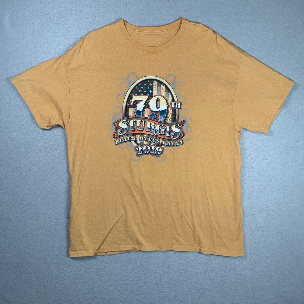 Sturgis Black Hills Rally 2019 Shirt Mens XL 79th Anniversary Motorcycle Bike